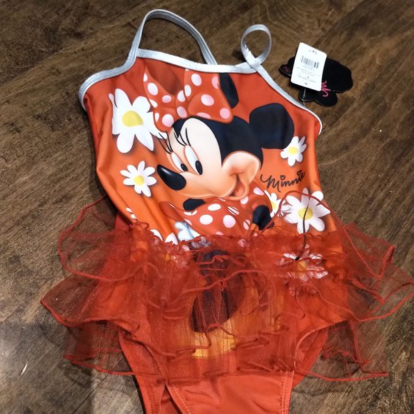 Disney Minnie Bathing Suit size 4T